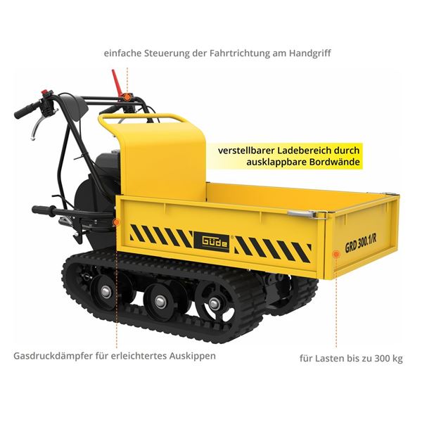 PÁSOVÝ DUMPER GRD 300.1/R